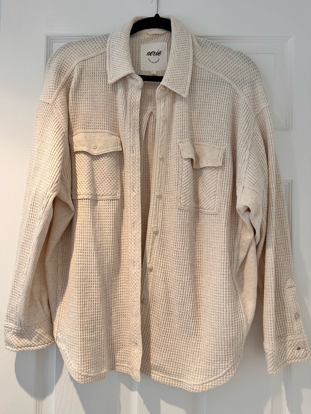 Aerie LumberJane Waffle Shirt